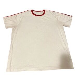 White, Black, and Red Guess Los Angeles Men’s T-shirt